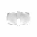1" NPT Natural Kynar® Nipple