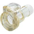 1/4" In-Line Hose Barb MPC Series Polysulfone Coupling Body (Insert Sold Separately)