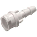 1/8" Hose Barb SMC Series Subminiature ABS In-Line Coupling Body - Straight Thru (Insert Sold Separately)