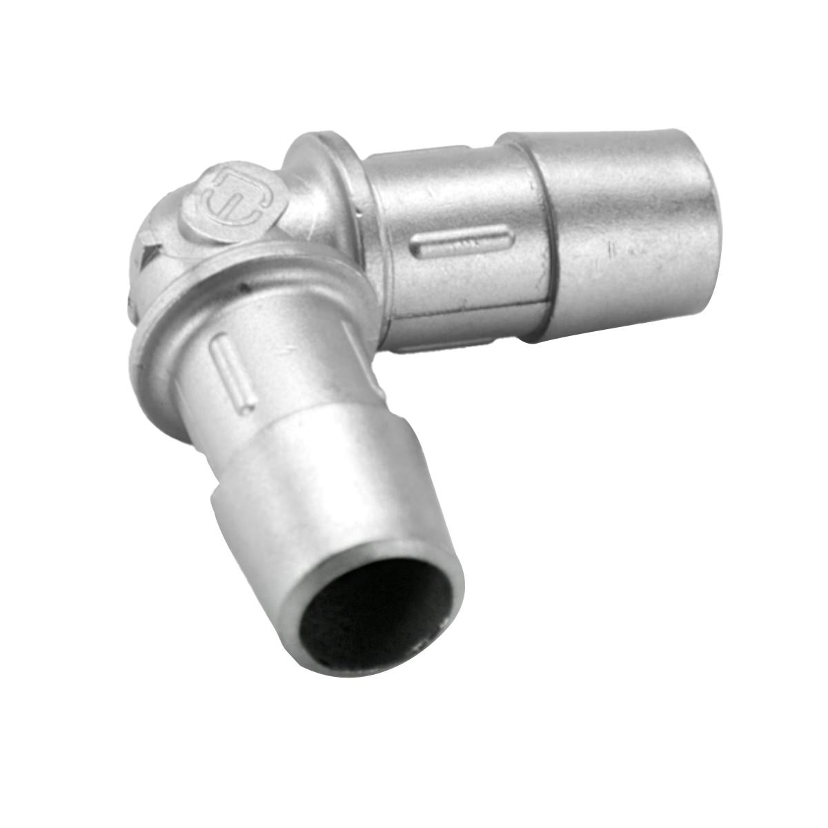 3/8" Stainless Steel Barbed Elbow
