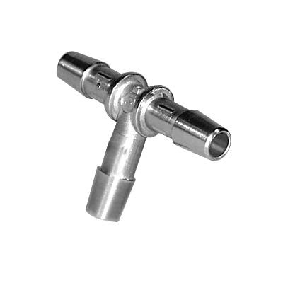 1/8" Stainless Steel Barbed Tee