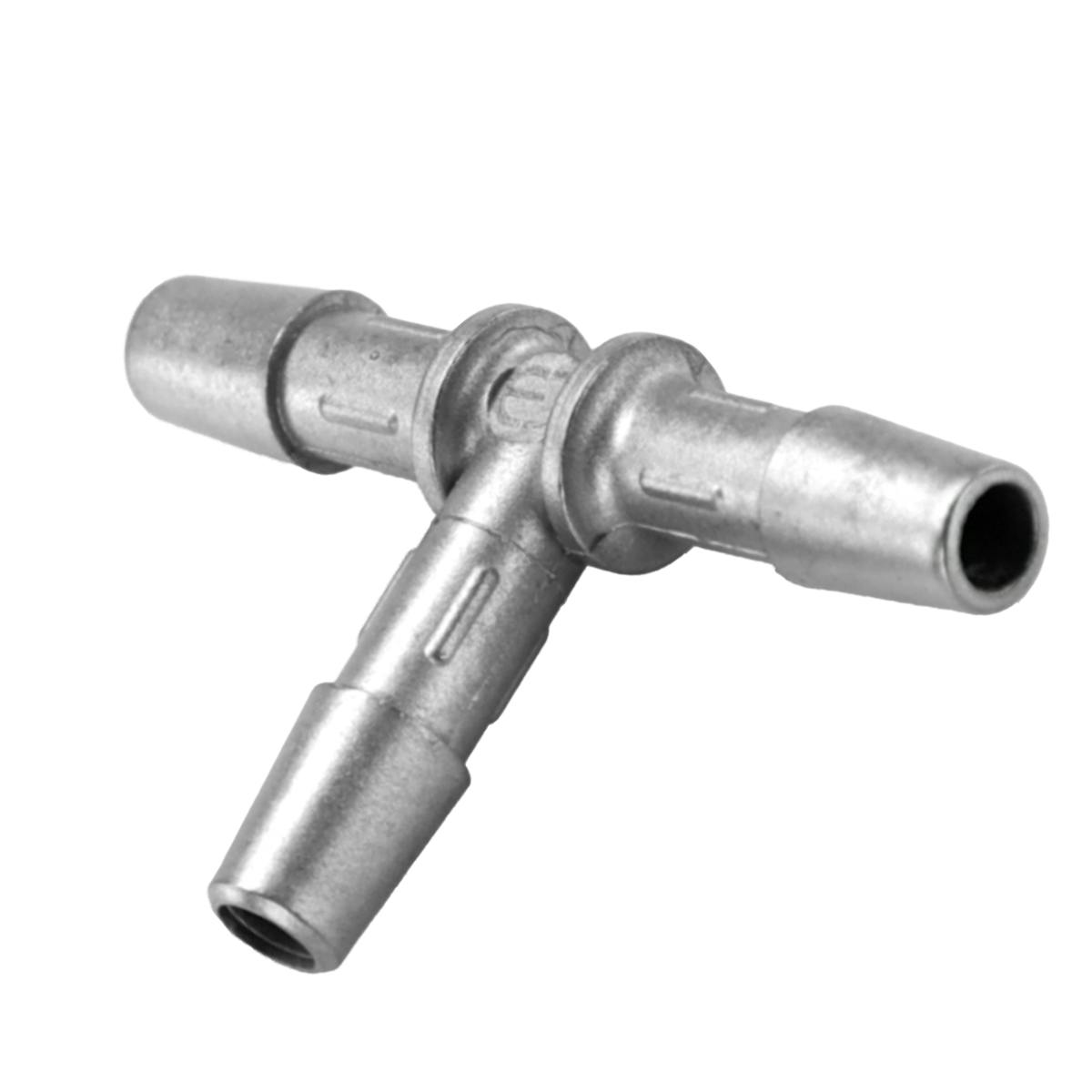 3/16" Stainless Steel Barbed Tee