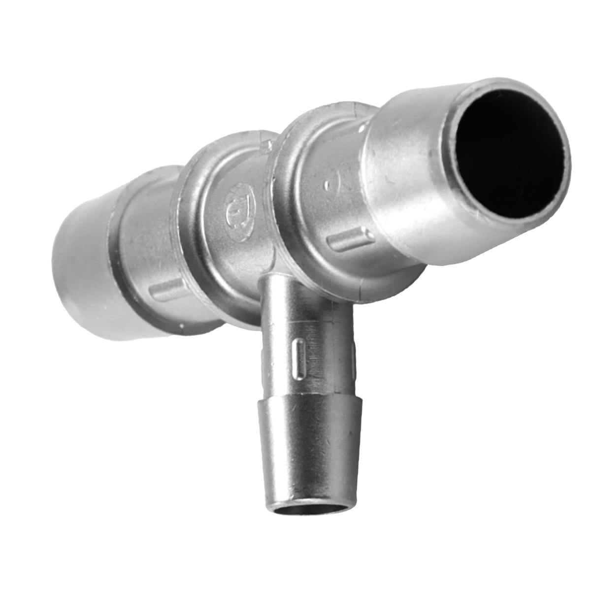 1/2" x 5/16" Stainless Steel Barbed Reducing Tee
