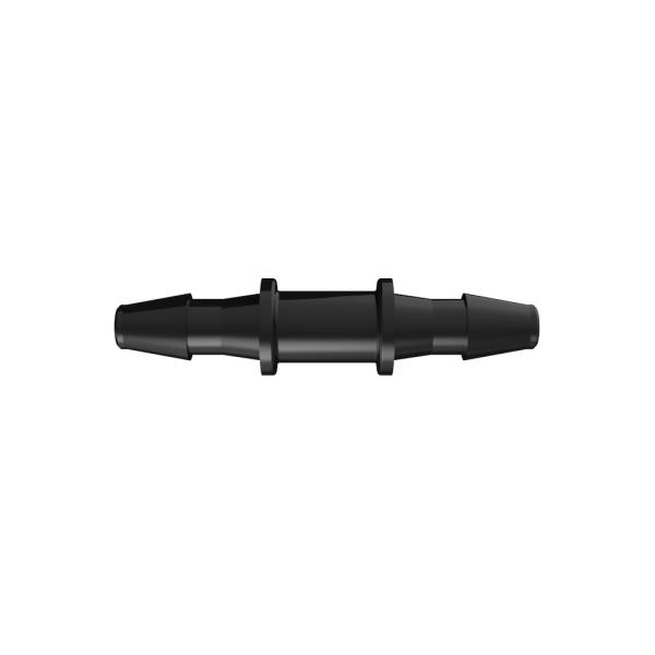 3/32" Tube ID Black Nylon Coupler