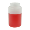 66.6 oz. Wide Mouth Natural HDPE Round Jar with 89/400 Neck (Cap Sold Separately)