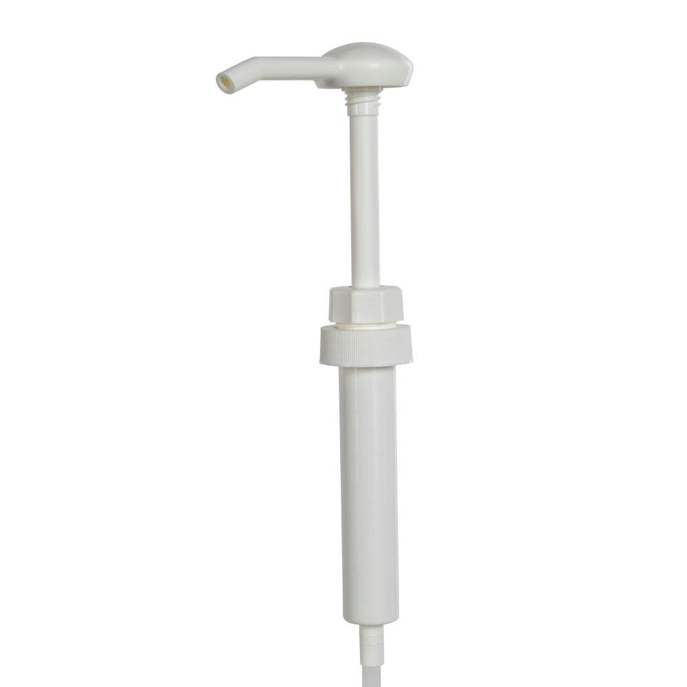 38/400 White Dispensing Pump - 11" Dip Tube