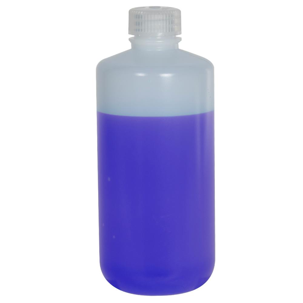 16 oz./500mL Nalgene™ Narrow Mouth Pass-Port IP2 HDPE Shipping Bottle with 28mm Cap
