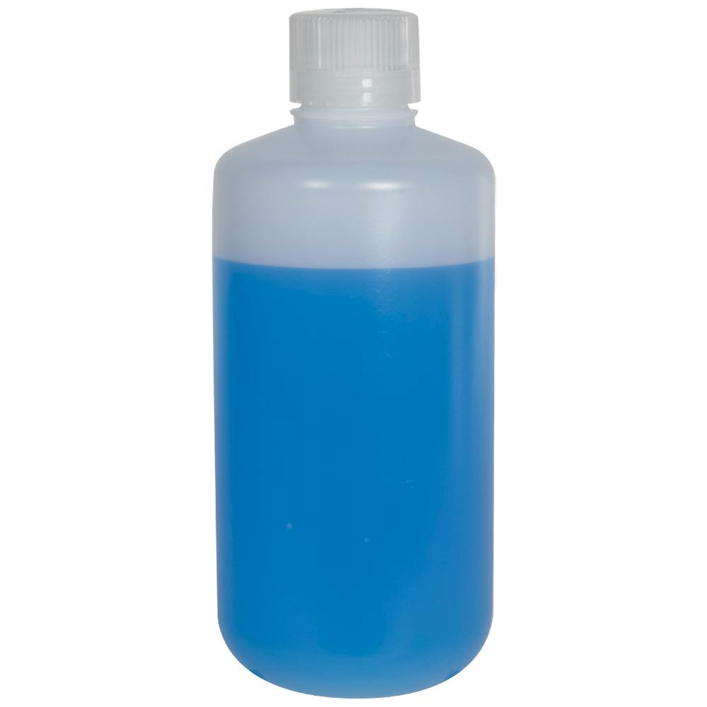 32 oz./1000mL Nalgene™ Narrow Mouth Pass-Port IP2 HDPE Shipping Bottle with 38mm Cap