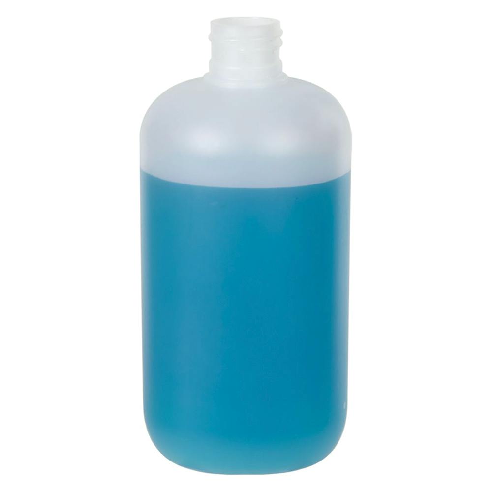 1 oz. Natural LDPE Boston Round Bottle with 18/410 Neck (Cap Sold Separately)