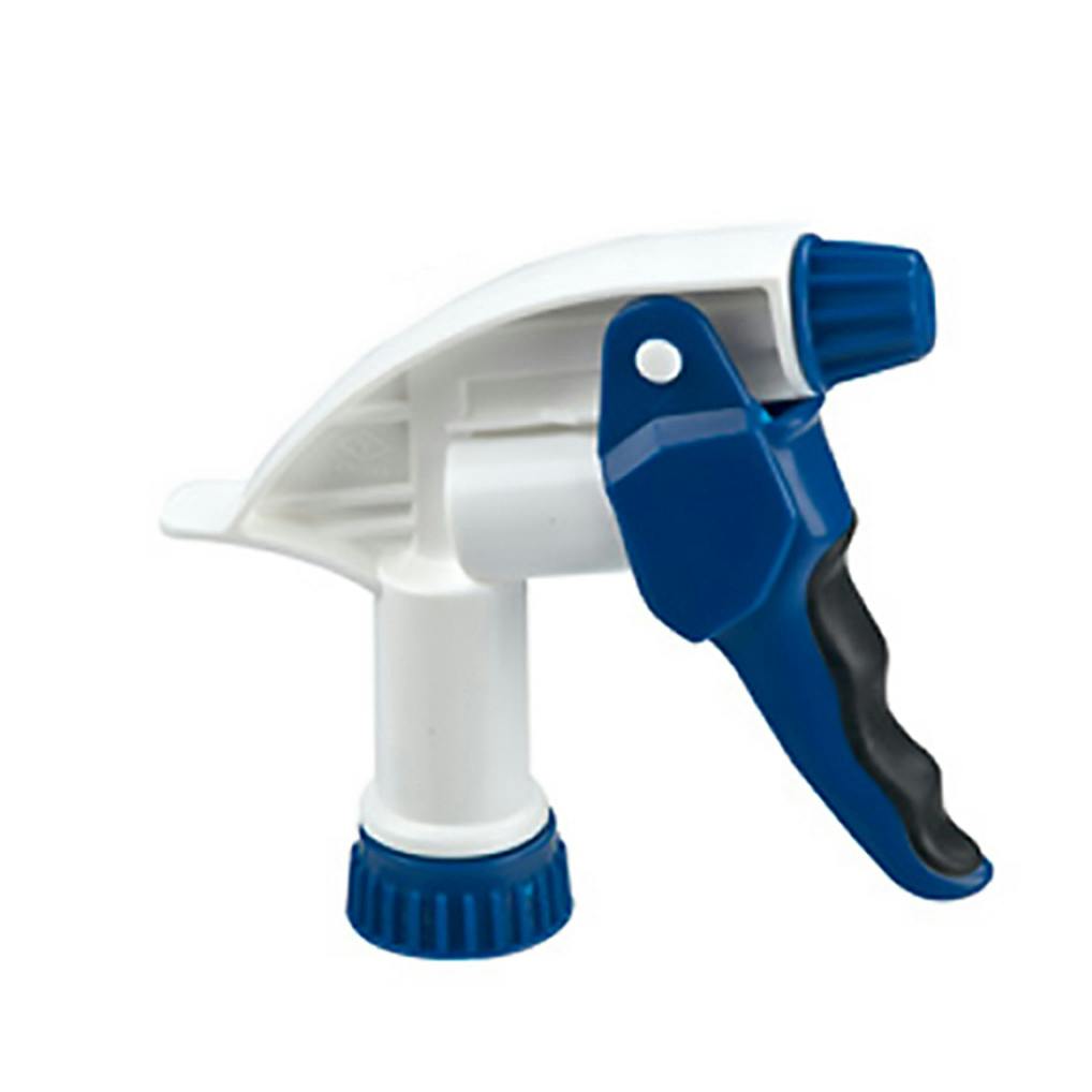 28/400 Blue & White Model 640™ Big Blaster Cushion Grip Trigger Sprayer with 7-1/4" Dip Tube