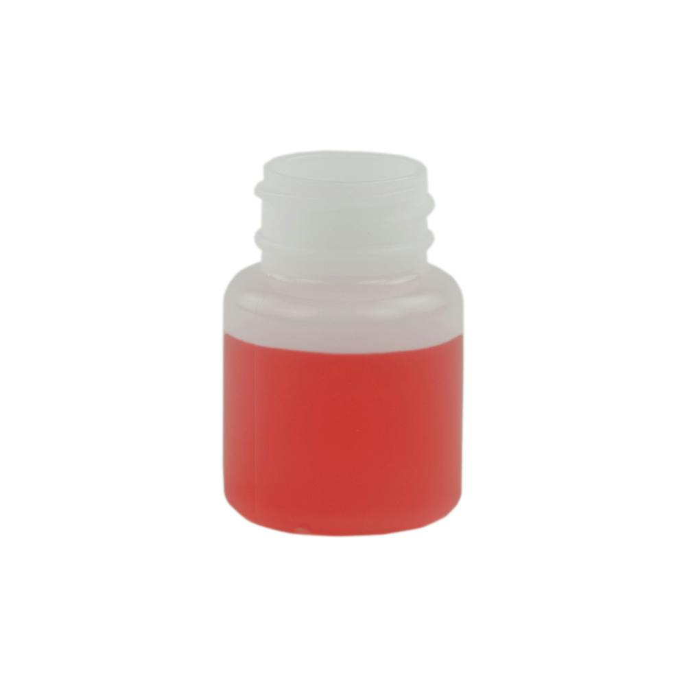 1 oz. Wide Mouth Natural HDPE Round Jar with 28/400 Neck (Cap Sold Separately)