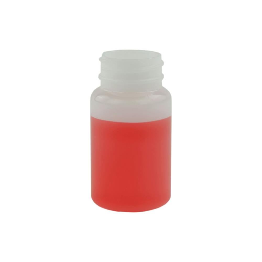 2 oz. Wide Mouth Natural HDPE Round Jar with 33/400 Neck (Cap Sold Separately)
