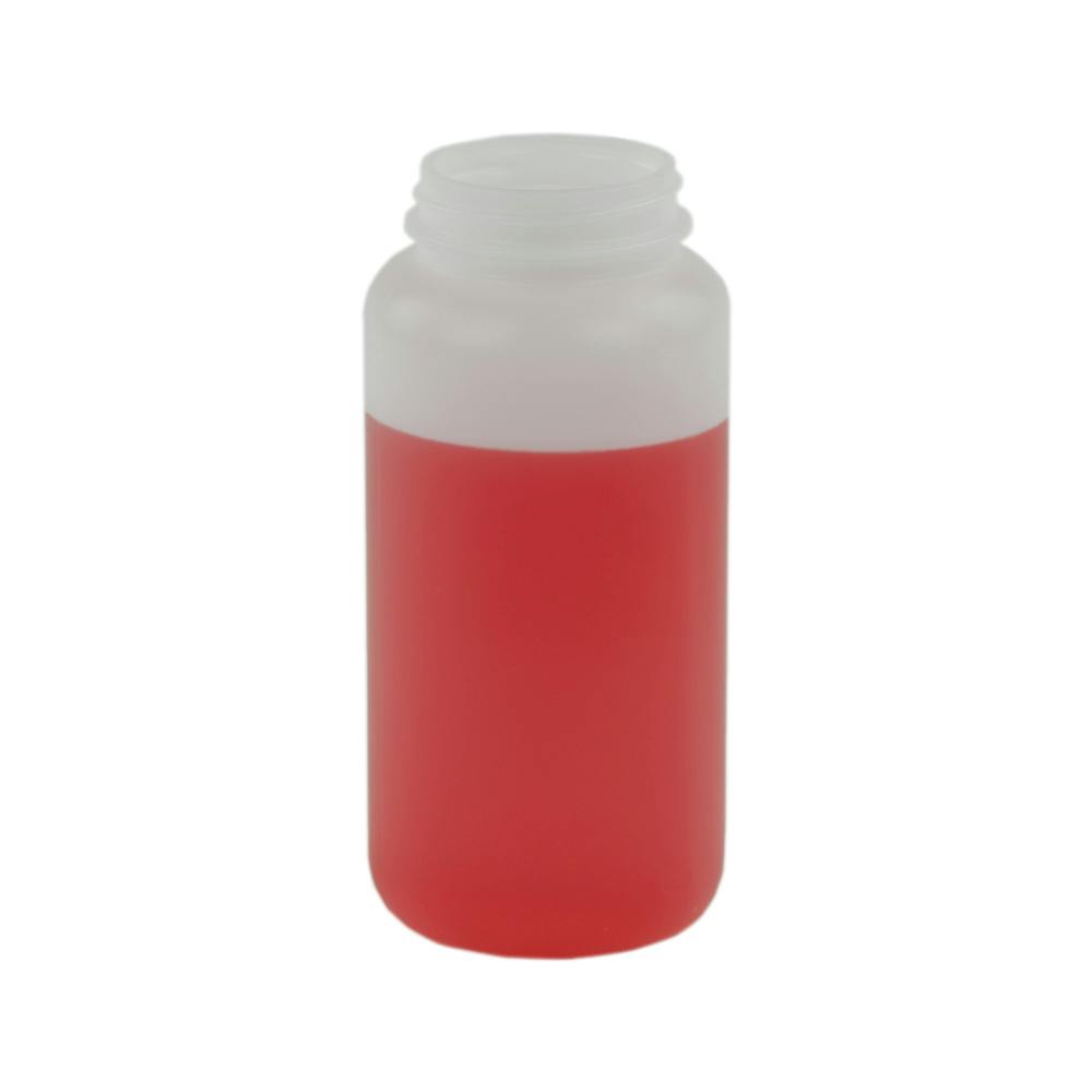 16.6 oz. Wide Mouth Natural HDPE Round Jar with 53/400 Neck (Cap Sold Separately)