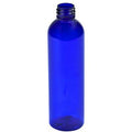 8 oz. Cobalt Blue PET Cosmo Bottle with 24/410 Neck (Cap Sold Separately)