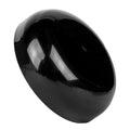 58/400 Black Polypropylene Unlined Dome Cap
