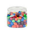 16 oz. Clear PET Square Jar with 89mm Neck (Cap Sold Separately)