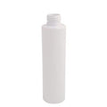 4 oz. White Slim PET Cylindrical Bottle with 24/410 Neck (Cap Sold Separately)