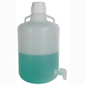 2 Gallon Tamco® Modified Nalgene™ LDPE Bottle with 53B Cap & 3/4" NPT Spigot