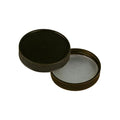 43/400 Black Polypropylene Cap with Heat Induction Liner for HDPE Containers