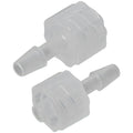 1/8" Hose Barb Male Natural Polypropylene Soft-Touch Luer - Package of 100