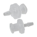 1/8" Hose Barb Female Natural Polypropylene Soft-Touch Luer - Package of 100