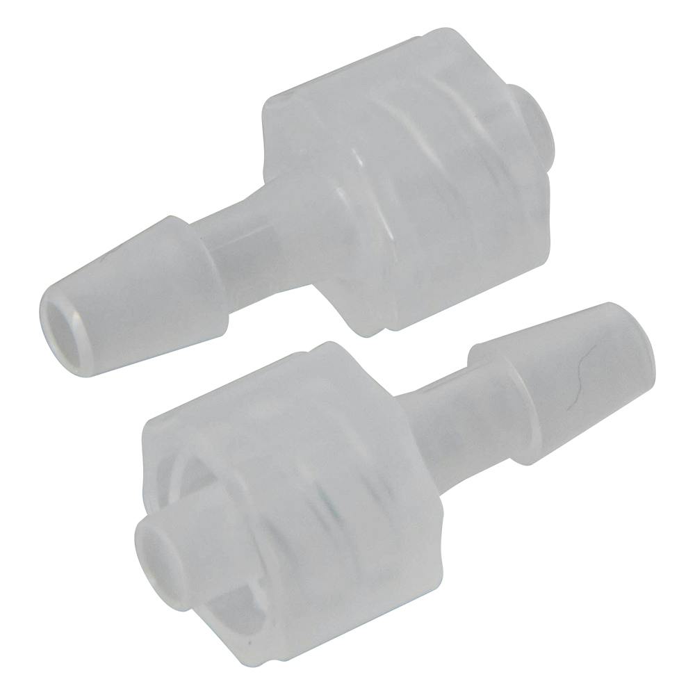 5/32" Hose Barb Male Natural Polypropylene Soft-Touch Luer - Package of 100