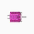 1/16" Hose Barb Male Stationary Lock & Nut Assemblies - Rose