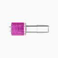 1/4" Hose Barb Male Stationary Lock & Nut Assemblies - Rose
