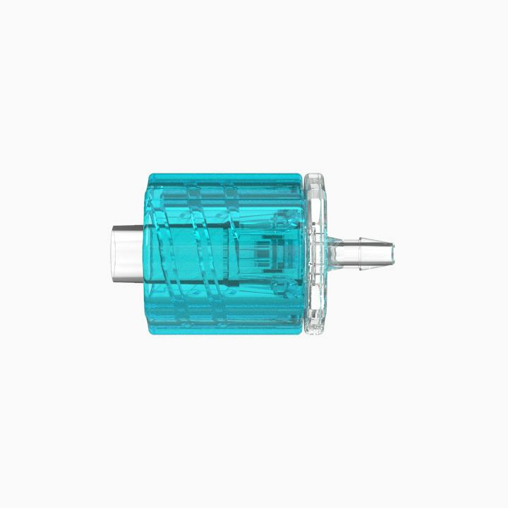1/16" Hose Barb Male Rotating Lock & Nut Assemblies - Berry
