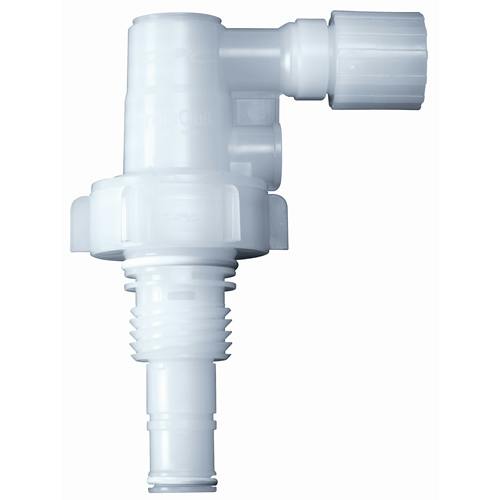 3/4" Flare Compression DrumQuik® PUR PVDF & Coupler with FFKM Seals