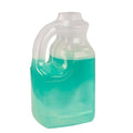 128 oz. Natural Polypropylene Hot-Fill Jug with 63/400 Neck & Handle - Case of 4 (Cap Sold Separately)