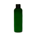 2 oz. Dark Green PET Cosmo Round Bottle with 20/410 Neck (Cap Sold Separately)