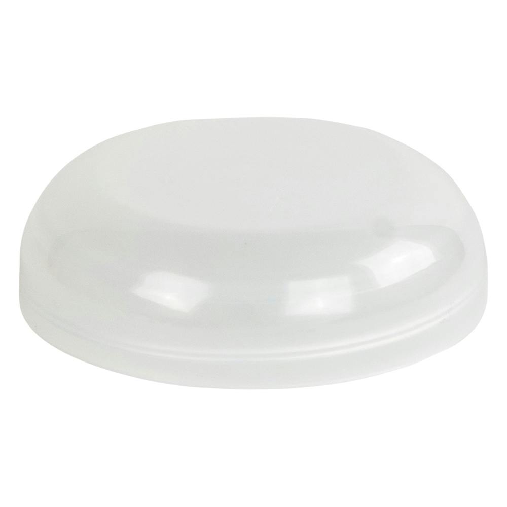58/400 Natural Polypropylene Unlined Dome Cap