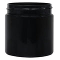 4 oz. Black PET Straight-Sided Round Jar with 58/400 Neck (Cap Sold Separately)