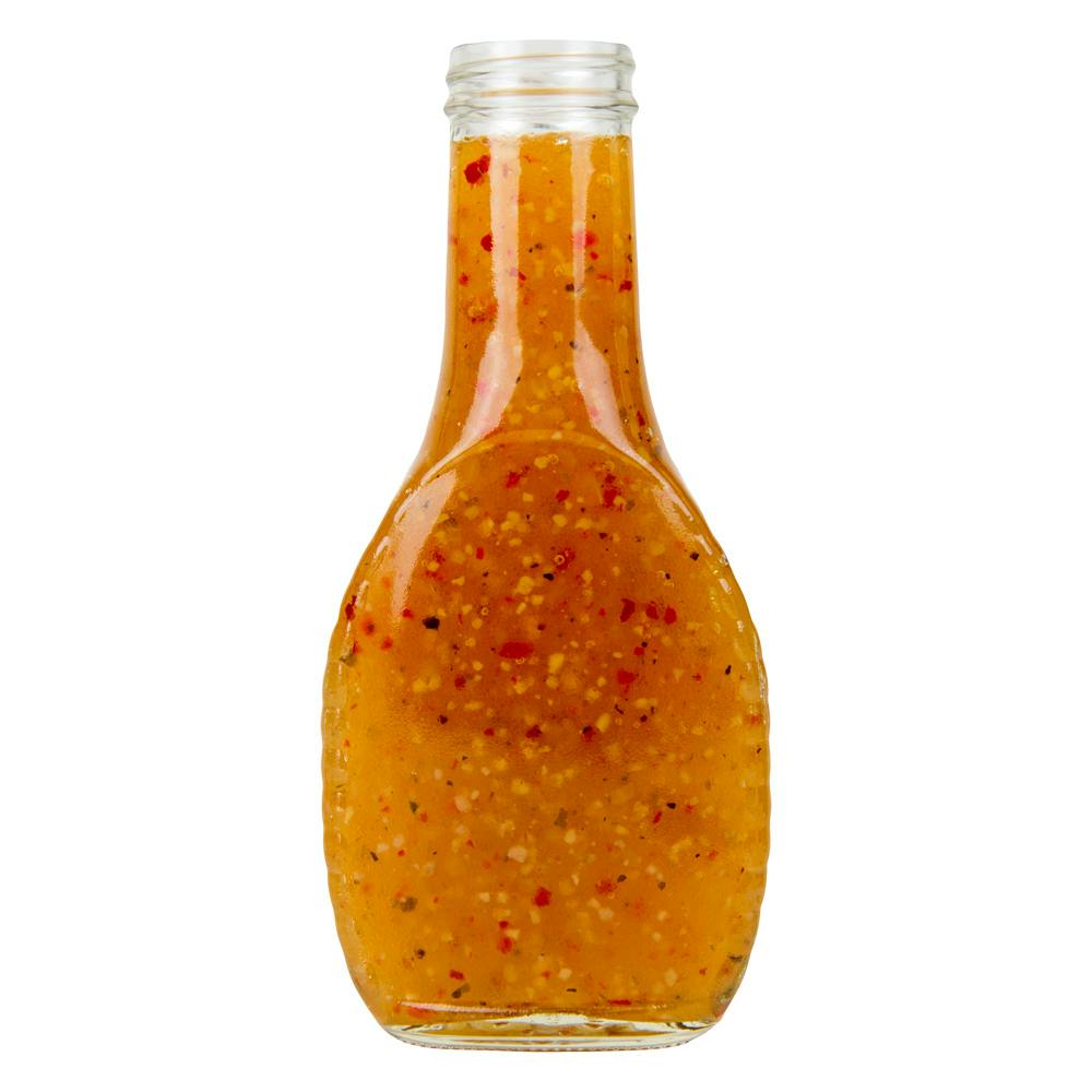 8 oz. Glass Salad Banjo Bottles with 38/400 Neck - Case of 12 (Cap Sold Separately)