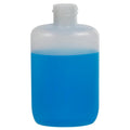 2 oz. Natural HDPE Oval Bottle with 20/410 Neck (Cap Sold Separately)