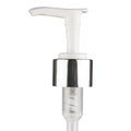 24/410 Silver/White Smooth Lotion Pump with 6-1/16" Dip Tube