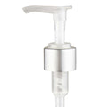 24/410 Brushed Silver/Natural Smooth Lotion Pump with 8-3/4" Dip Tube
