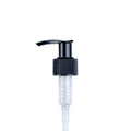 24/410 Black Ribbed Lock-up Lotion Pump with 6-1/16" Dip Tube