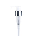 24/410 Silver Lock-Up Lotion Pump with 6-1/16" Dip Tube
