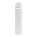 1 oz. White Slim PET Cylindrical Bottle with 20/410 Neck (Cap Sold Separately)