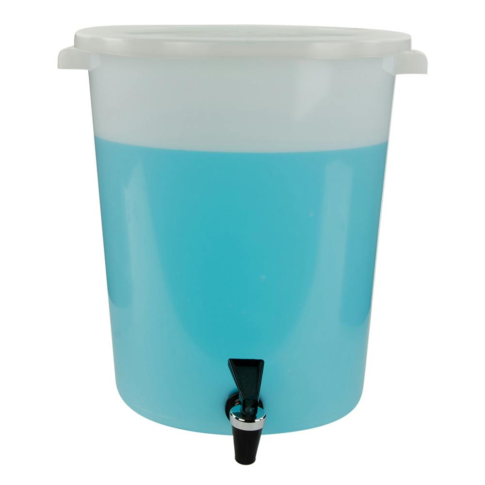 12 Quart Tamco® Container with Molded In Hand Grips & Snap On Cover