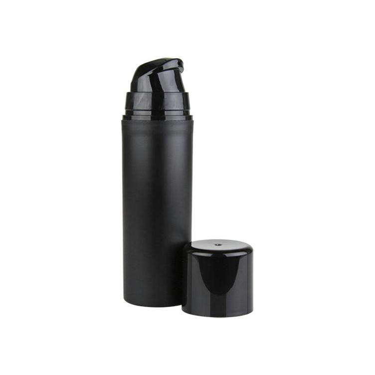 30mL Black Mini Airless Dispenser with Cap