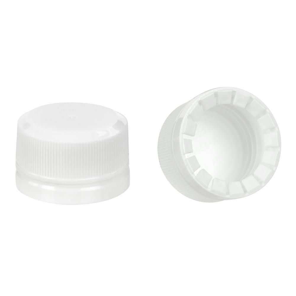 18mm KERR White Tamper Evident Cap