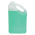 128 oz. Natural HDPE Slant Handle Jug with 38/400 Neck (Cap Sold Separately)