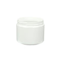 6 oz. White PET Straight-Sided Round Jar with 70/400 Neck (Cap Sold Separately)