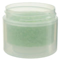 2 oz. Natural Polypropylene Straight-Sided Double-Walled Round Jar with 58/400 Neck (Cap Sold Separately)