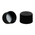 24/410 Black Cap with Foil Induction Seal for PET & PVC Containers