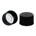 28/410 Black Cap with Foil Induction Seal for PET & PVC Containers