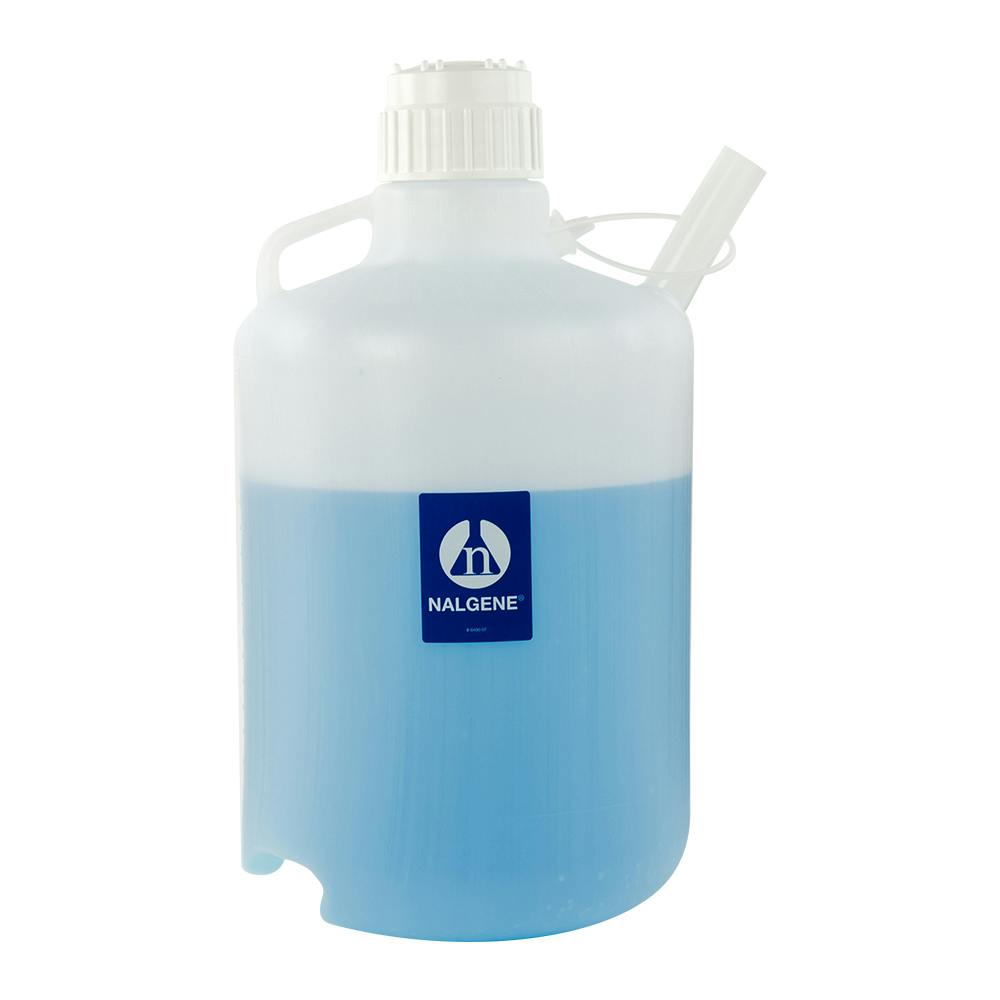5-1/2 Gallon/20 Liter Nalgene™ LDPE Safety Dispensing Jug with Closure